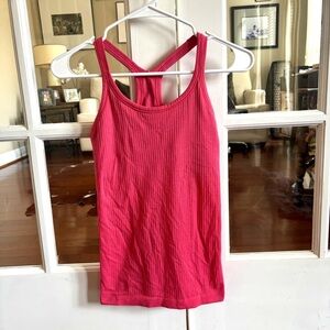 Lululemon Athletica Pink Ebb to Street Tank Top